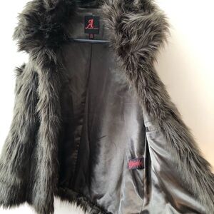 Adrienne Landau Faux Fur Vest-Luxe